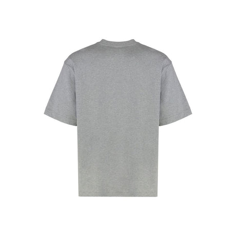 Off-White Gray Cotton T-Shirt