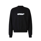 Off-White Black Cotton Sweatshirt