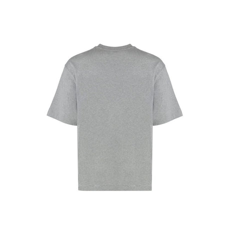 Off-White Gray Cotton T-Shirt