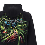 Versace Black Cotton Sweatshirt