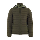 Moose Knuckles Green Nylon Coat