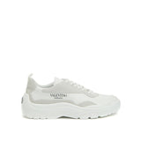Valentino Garavani White Leather Low Top Sneakers
