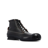 Maison Margiela Black Calfskin Lace-Up Boots