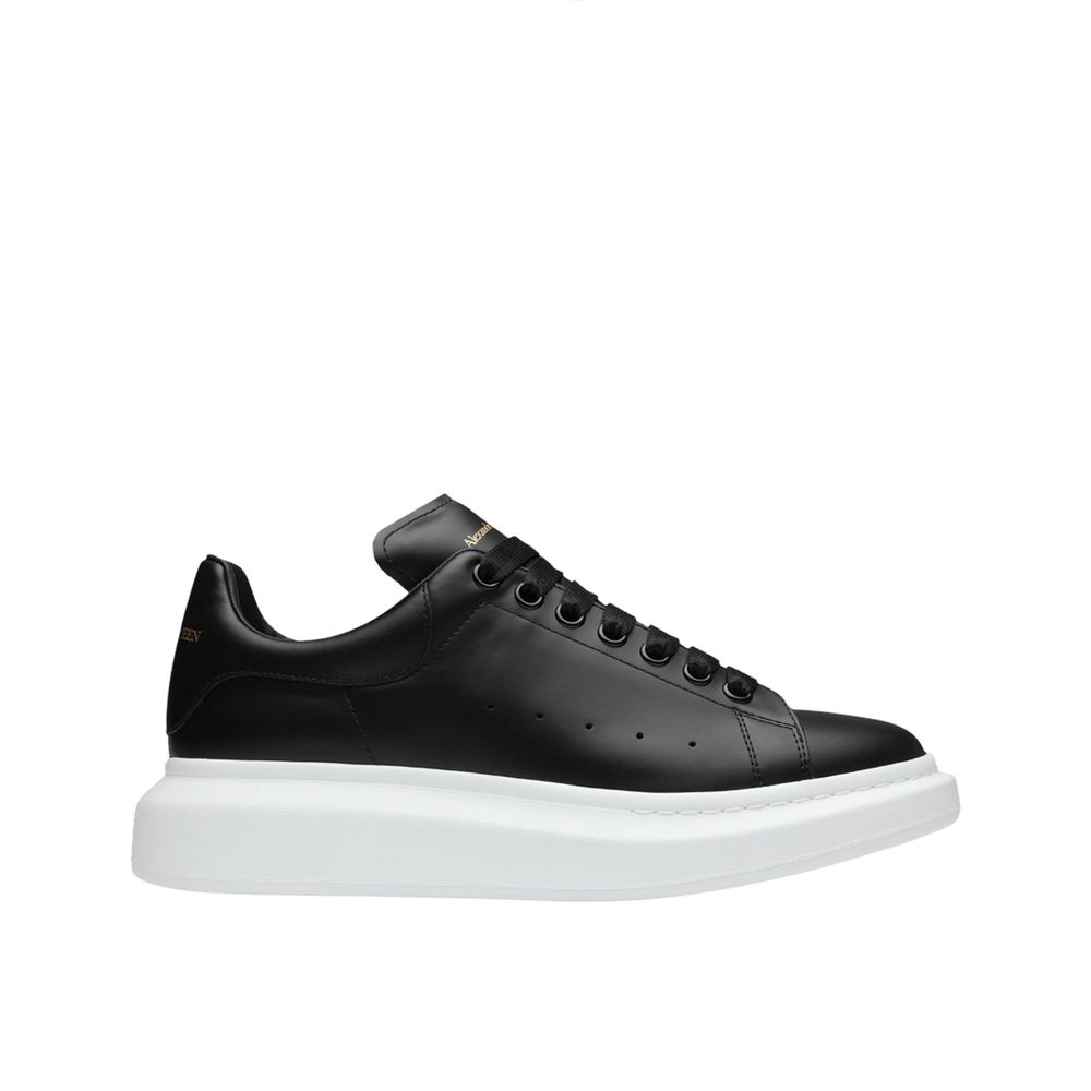 Alexander McQueen Black Calfskin Sneakers