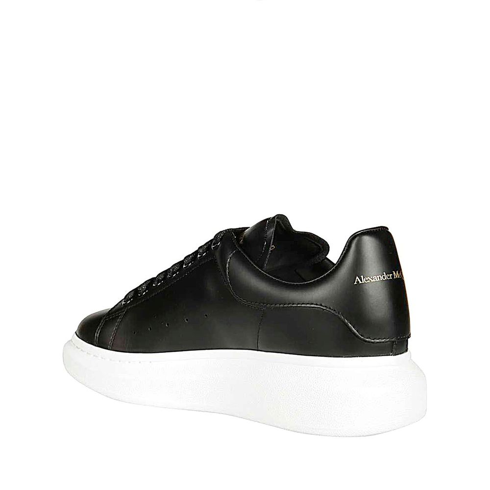 Alexander McQueen Black Calfskin Sneakers
