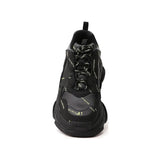 Balenciaga Black Calfskin Chunky Sneakers