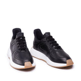 Giuseppe Zanotti Black Calfskin Low Top Sneakers