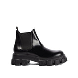 Prada Black Calfskin Chelsea Boots