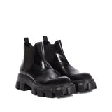 Prada Black Calfskin Chelsea Boots
