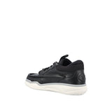 Valentino Garavani Black Lamb Leather Low Top Sneakers