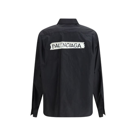 Balenciaga Black Cotton Shirt