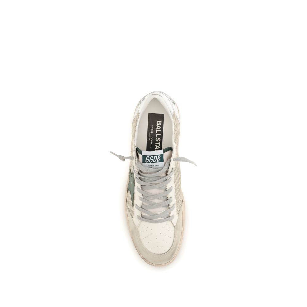 Golden Goose White Rubber Athletic Sneakers