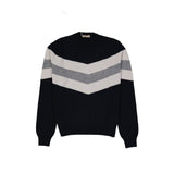 Herno Blue Wool Sweatshirt