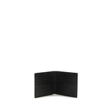 Valentino Garavani Black Calf Leather Bos Taurus Wallet