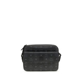 MCM Black Fabric Shoulder Bag