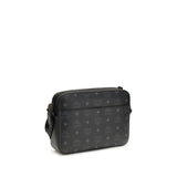 MCM Black Fabric Shoulder Bag