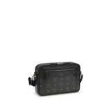 MCM Black Fabric Shoulder Bag