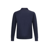 Prada Blue Fleece Wool Sweatshirt