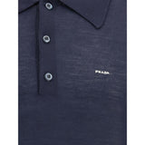 Prada Blue Fleece Wool Sweatshirt