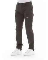 Baldinini Trend Army Cotton Cargo Pants