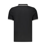 North Sails Black Cotton Men Polo