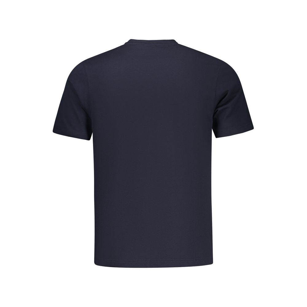 North Sails Blu Cotton Men T-Shirt