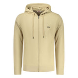 Rifle Beige Cotton Men's Hoodie