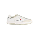 Tommy Hilfiger White Polyurethane Men Sneaker