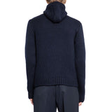 Prada Blue Wool Sweatshirt