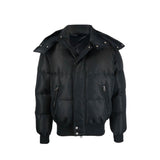 Alexander McQueen Black Polyamide Bomber