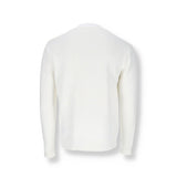 Balmain White Cotton Sweatshirt