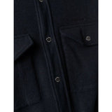 Ambush Blue Marabou Coat