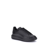 Alexander McQueen Black Calf Leather Bos Taurus Platform Sneakers
