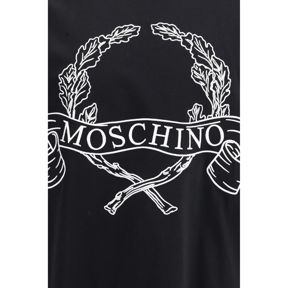 Moschino Black Cotton T-Shirt