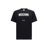 Moschino Black Cotton T-Shirt