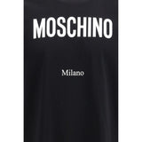 Moschino Black Cotton T-Shirt