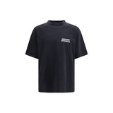 Balenciaga Black Cotton T-Shirt
