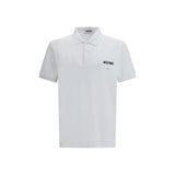 Moschino White Cotton Polo Shirt