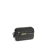 Valentino Garavani Black Calf Leather Bos Taurus Accessories