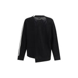 Y-3 Black Viscose Sweatshirt