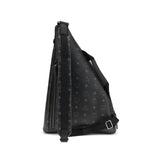MCM Black Fabric Shoulder Bag