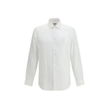 Etro White Linen Dress Shirt
