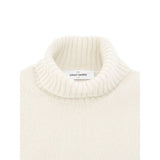 Gran Sasso White Wool Turtleneck