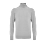 Gran Sasso Gray Wool Turtleneck