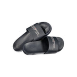 Tommy Hilfiger Blue Polyurethane Men Slipper
