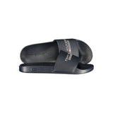 Tommy Hilfiger Blue Polyurethane Men Slipper