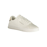 Tommy Hilfiger Bianco Polyurethane Men Sneaker