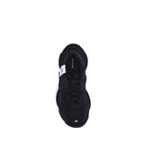 Balenciaga Black Fabric Chunky Sneakers