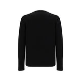 Prada Black Fleece Wool Sweatshirt
