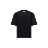 Off-White Black Cotton T-Shirt
